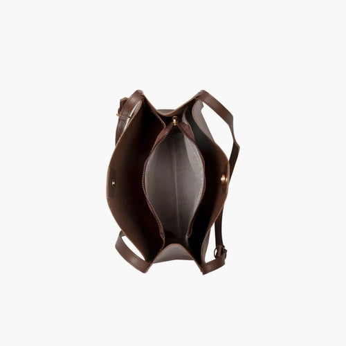 Olives Vegan Leather Tote - MANDOTOS
