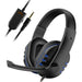 3.5mm Wired Gaming Headphones Game Headset Noise Cancelling Earphone with Microphone Volume Control for PS4 Play Station 4 PC - MANDOTOS