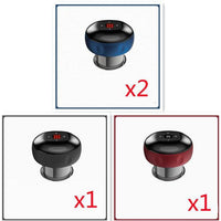 Mandotos electric cupping massage device with vacuum therapy, showing round suction cups and sleek black design.