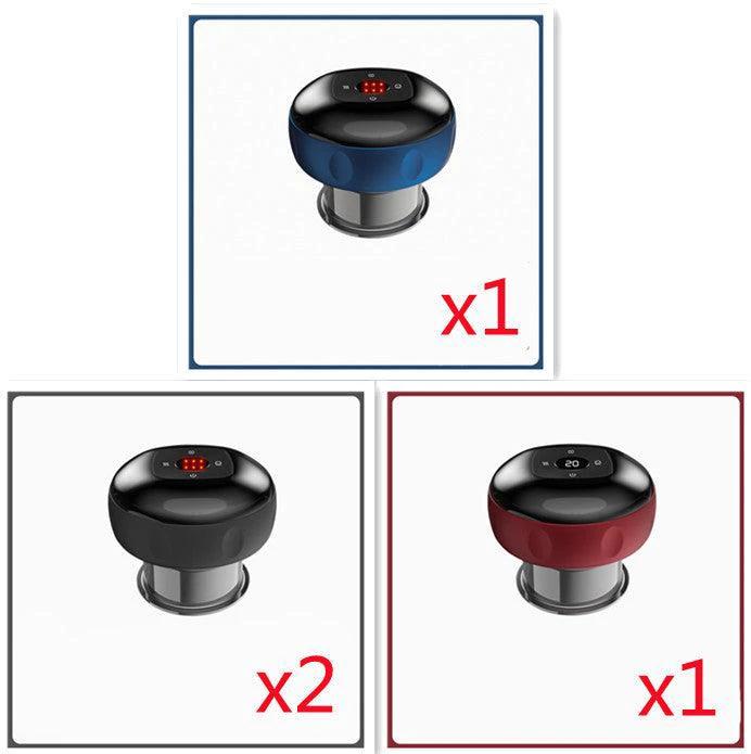 Mandotos electric cupping massage device with vacuum therapy for muscle relief and skin rejuvenation.