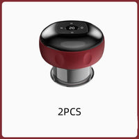 MANDOTOS electric cupping massage device for vacuum therapy, showing the sleek handheld design and adjustable suction cups.