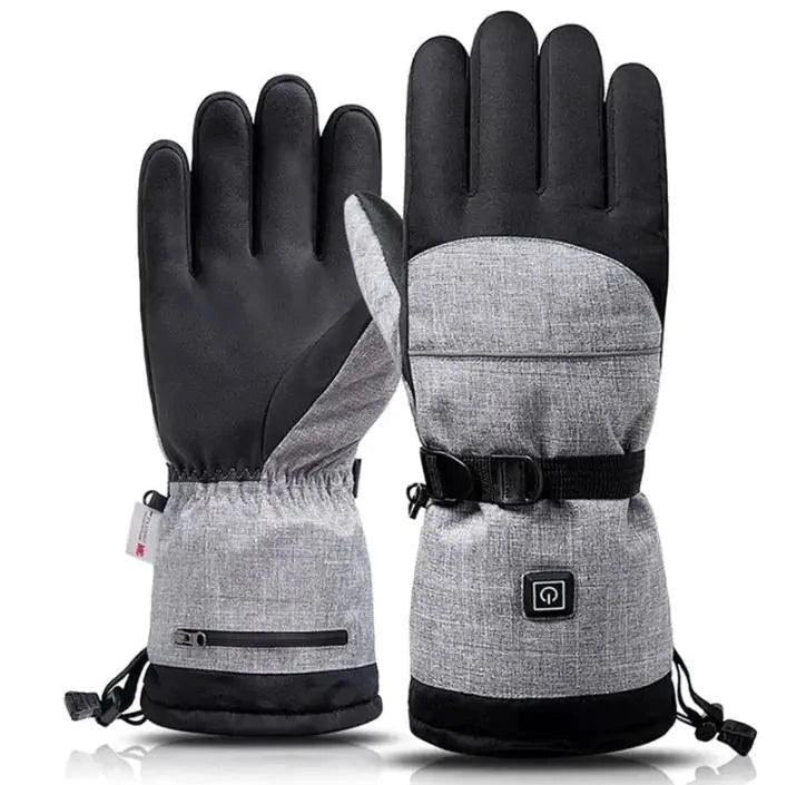 Electric Heated Gloves - Skiing Motorcycle Touchscreen Rechargeable - MANDOTOS