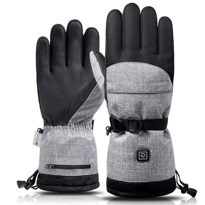Electric Heated Gloves - Skiing Motorcycle Touchscreen Rechargeable - MANDOTOS