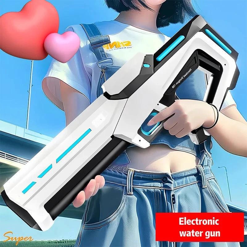 Electric Water Guns For Adults Powerful Automatic Water Blasters Summer Outdoor Beach Toy - MANDOTOS