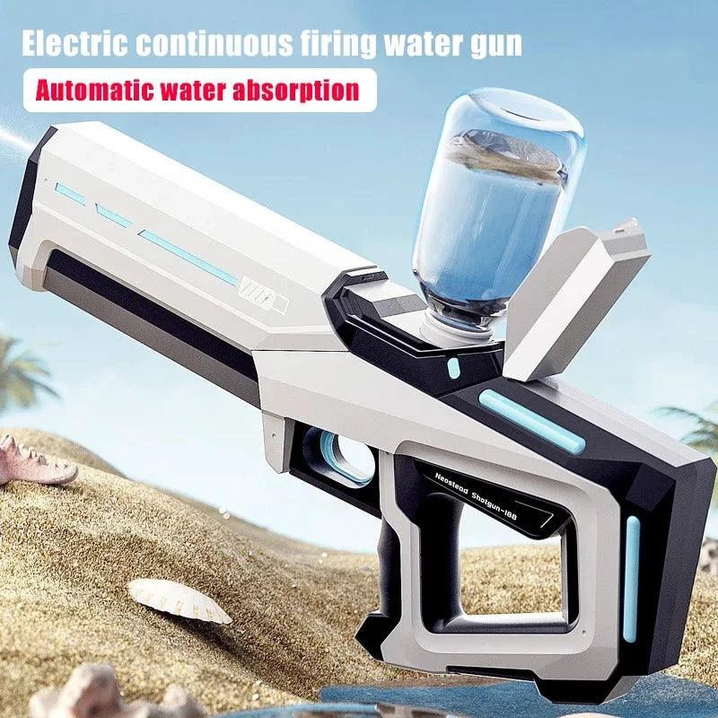 Electric Water Guns For Adults Powerful Automatic Water Blasters Summer Outdoor Beach Toy - MANDOTOS