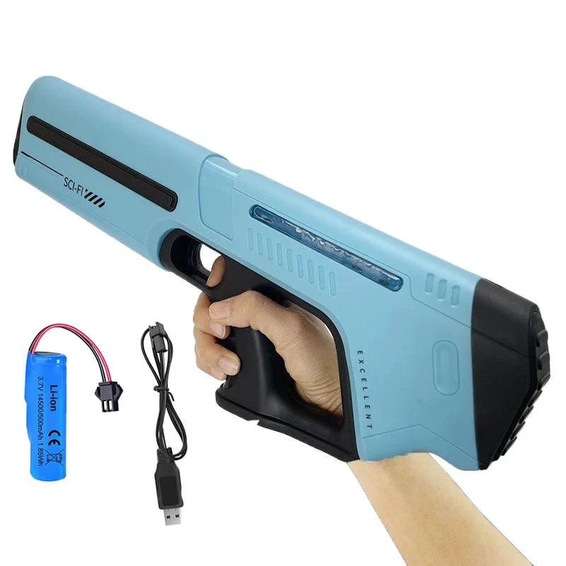 Electric Water Guns For Adults Powerful Automatic Water Blasters Summer Outdoor Beach Toy - MANDOTOS