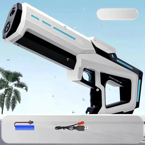 Electric Water Guns For Adults Powerful Automatic Water Blasters Summer Outdoor Beach Toy - MANDOTOS
