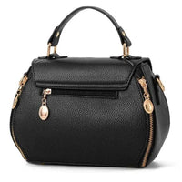 Elegant leather tote bag by MANDOTOS featuring a sleek design and sturdy handles, perfect for everyday use.