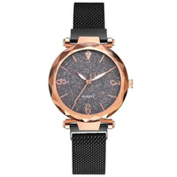 Elegant Rose Gold MANDOTOS timepiece with a sleek round dial and stylish strap, perfect for sophisticated wristwear.