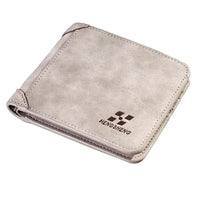 Mandotos Elite Fold Leather Wallet showing multiple card slots and sleek brown leather finish.