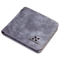 Mandotos Elite Fold Leather Wallet showcasing multiple card slots and sleek design in brown leather.