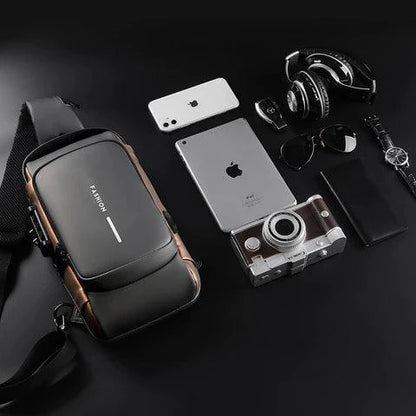 Elite Leather Sling Bag - MANDOTOS