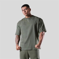 Mandotos Japan&UK cotton shirt for gym, showing a comfortable, stylish athletic shirt with Japan and UK flag details.