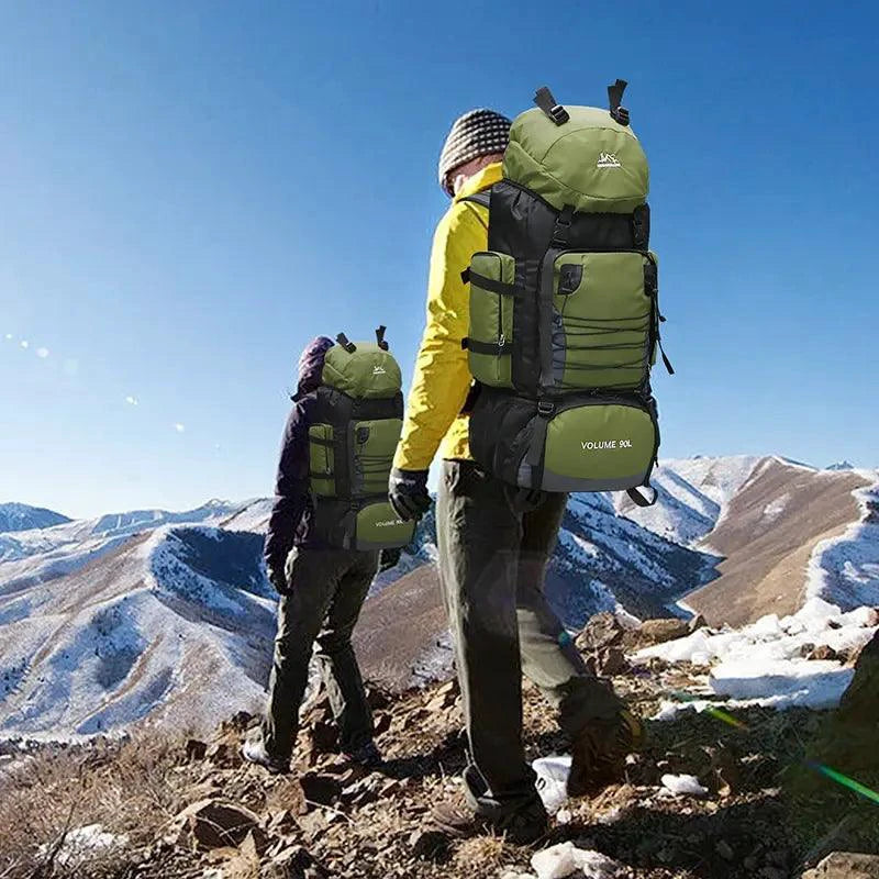 Mandotos Expedition Pro Backpack with multiple compartments, padded straps, and durable design for outdoor adventures.
