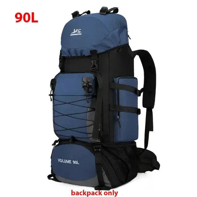 Mandotos Expedition Pro Backpack with multiple compartments and adjustable straps, designed for outdoor adventures and travel.