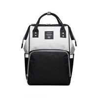 Mandotos Fashion Mummy Maternity Nappy Bag with multiple compartments and stylish design, perfect for carrying baby essentials.