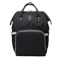 Mandotos Fashion Mummy Maternity Nappy Bag with multiple compartments and stylish design for new moms.