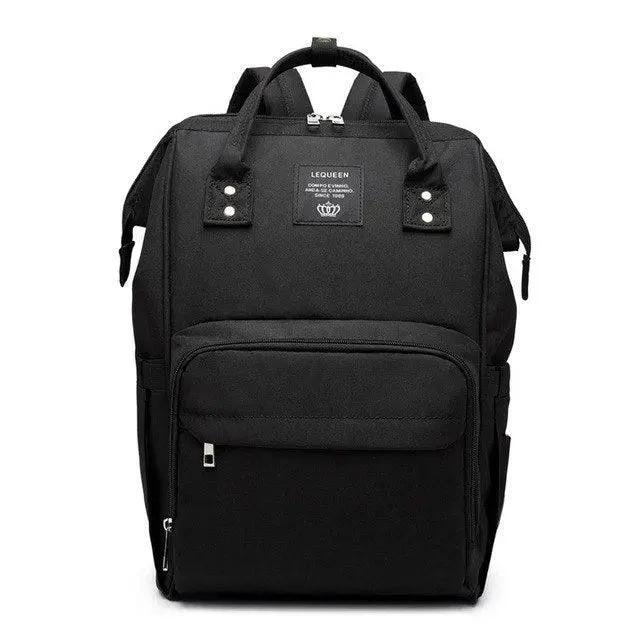 Mandotos Fashion Mummy Maternity Nappy Bag with multiple compartments and stylish design for moms on the go.