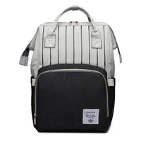 Mandotos Fashion Mummy Maternity Nappy Bag with multiple compartments and stylish design, perfect for carrying baby essentials.