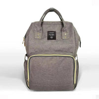 Mandotos Fashion Mummy Maternity Nappy Bag with multiple compartments and stylish design for new moms.