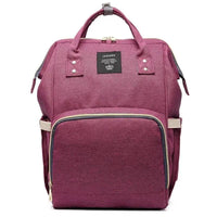 Mandotos Fashion Mummy Maternity Nappy Bag with multiple compartments and stylish design, perfect for moms on the go.