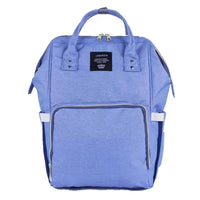 Mandotos Fashion Mummy Maternity Nappy Bag showing multiple compartments and stylish design for moms on the go.