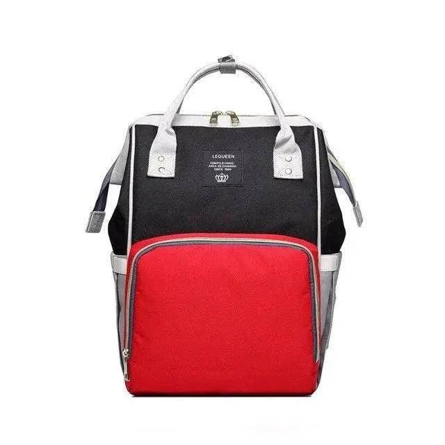 Mandotos fashion mummy maternity nappy bag with multiple compartments and stylish design for parents on the go.