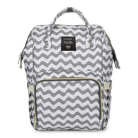 Mandotos Fashion Mummy Maternity Nappy Bag with multiple compartments and stylish design for moms on the go.