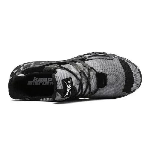MANDOTOS Breathable Outdoor Jogging Shoes Lightweight Running Sneakers With Ventilated Mesh Design And Durable Sole - MANDOTOS