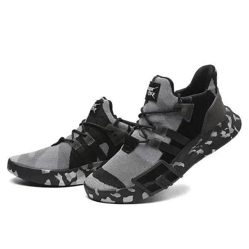 MANDOTOS Breathable Outdoor Jogging Shoes Lightweight Running Sneakers With Ventilated Mesh Design And Durable Sole - MANDOTOS