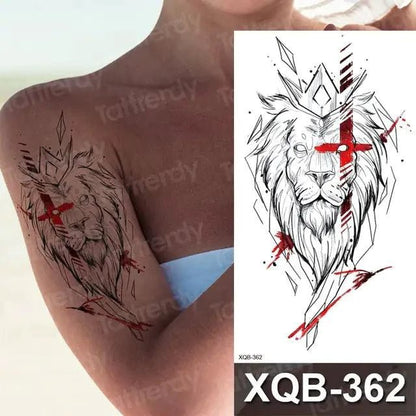 Floral Essence Body Art Tattoo - MANDOTOS
