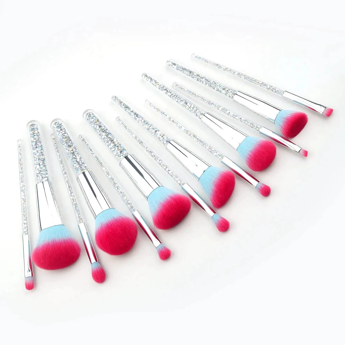 Frost Candy Vegan Makeup Brushes - Luxurious, Eco-Friendly Tools for Flawless Application - MANDOTOS