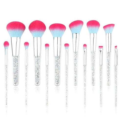 Frost Candy Vegan Makeup Brushes - Luxurious, Eco-Friendly Tools for Flawless Application - MANDOTOS