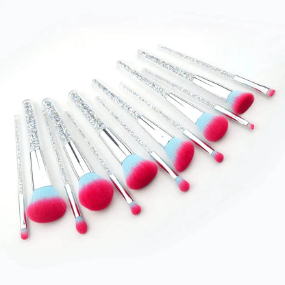 Frost Candy Vegan Makeup Brushes - Luxurious, Eco-Friendly Tools for Flawless Application - MANDOTOS