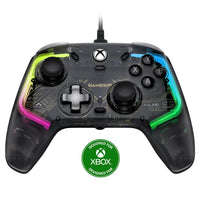 Mandotos GameSir Kaleid Flux Xbox wired controller with Hall Effect joystick for Xbox Series X, Series S, and Xbox One gaming consoles.
