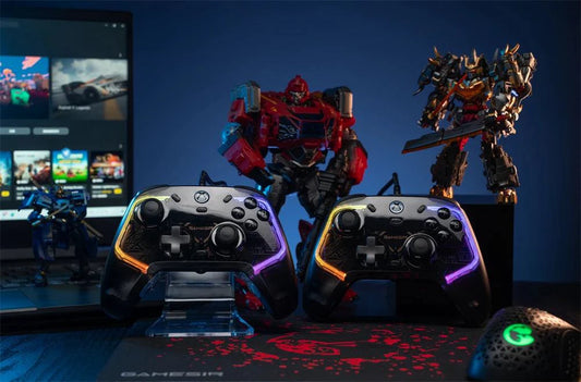 Mandotos GameSir Kaleid Xbox wired controller with Hall Effect joystick for Xbox Series X, Series S, and Xbox One gaming consoles.