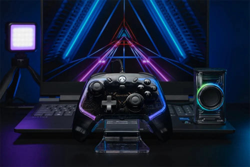 Mandotos GameSir Kaleid Xbox wired controller with Hall Effect joystick for Xbox Series X, Series S, and Xbox One consoles.