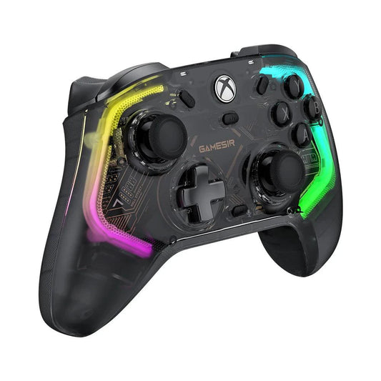 MANDOTOS GameSir Kaleid Xbox wired controller with hall effect joystick for Xbox Series X, Series S, and Xbox One gaming consoles.