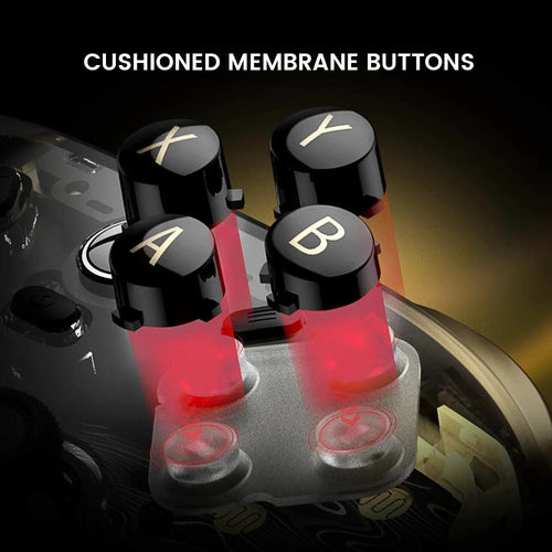 MANDOTOS GameSir Kaleid Xbox wired controller for Xbox Series X, Series S, and Xbox One with Hall Effect joystick, ergonomic design.