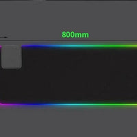 Mandotos gaming mouse pad with non-slip rubber base and smooth surface for precise mouse control.
