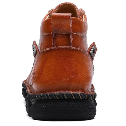 Gentleman's Leather Loafers - MANDOTOS