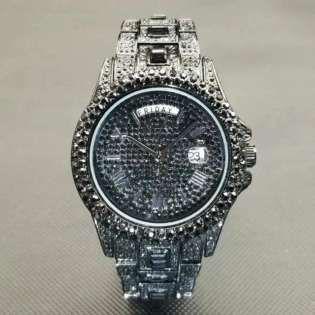 Gentlemen's Gold Luxe Watch - MANDOTOS