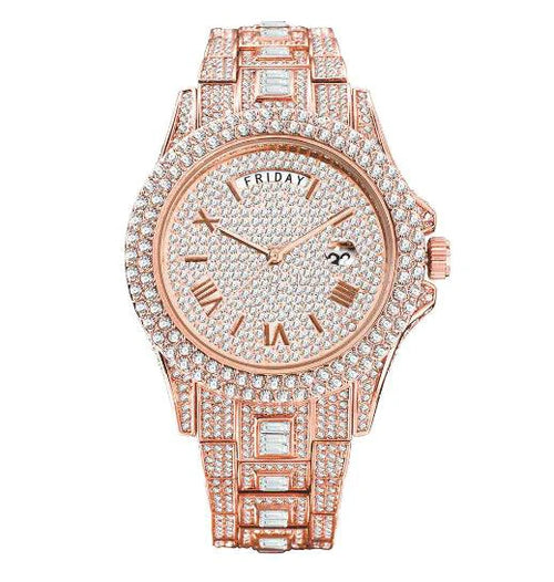 Gentlemen's Gold Luxe Watch - MANDOTOS