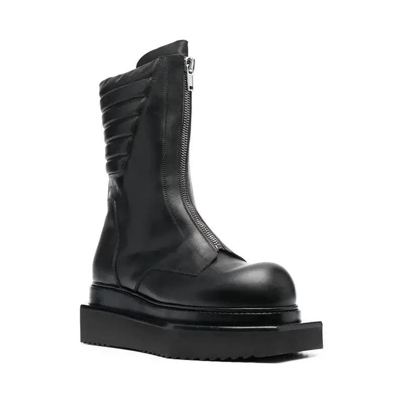 Genuine Leather Men's Boots - MANDOTOS