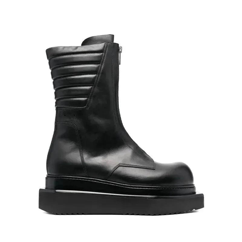 Genuine Leather Men's Boots - MANDOTOS