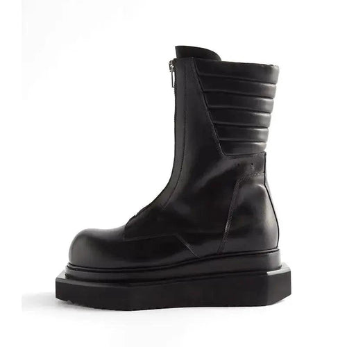 Genuine Leather Men's Boots - MANDOTOS