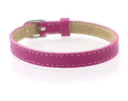 Genuine Leather Slider Bracelet - MANDOTOS