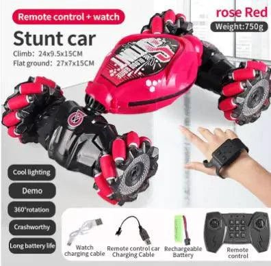 Gesture-Controlled Transforming Stunt Car - MANDOTOS
