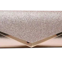 Mandotos Glitzy Striped Sequin Satchel with shiny sequins and striped pattern, featuring a stylish handle and spacious interior.