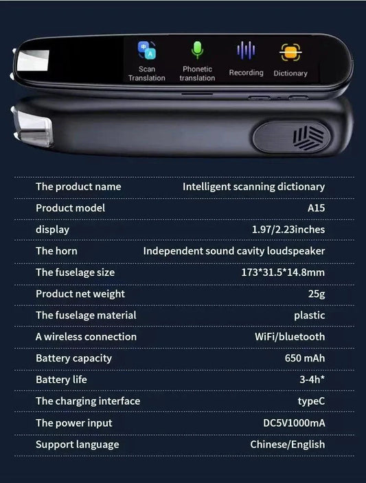 Global Language Translator Pen - MANDOTOS